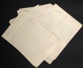 [Correspondance privée] Lettres autographes signées adressées à Fanny Janet (1897-1994). Pichon, Edouard (1890-1940, médecin, psychanalyste et ...