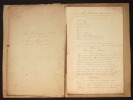 [Manuscrits autographes] Théâtre et Poésies. Pichon, Fernand (1857-1918) [et Pichon, Edouard (1890-1940, médecin, psychanalyste et grammairien ...
