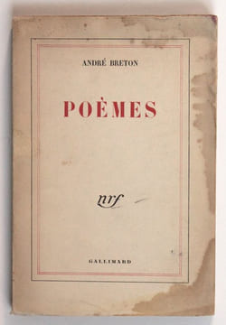 Poèmes [envoi autographe signé à Thierry Maulnier]. Breton, André