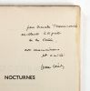 Nocturnes. Introduction par Thierry Maulnier [Envoi autographe signé de Jean Loisy à Marcelle Tassencourt]. Loisy, Jean - Maulnier, Thierry (préf.)