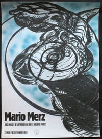 Mario Merz. ARC / Musée d'art moderne de la ville de Paris, 26 mai - 6 septembre 1981.