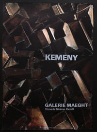 Kemeny : galerie Maeght, Paris