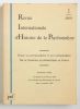 Revue internationale d'histoire de la psychanalyse, 1989, n° 2 : Freud, sa correspondance et ses correspondants. Sur la formation psychanalytique en ...