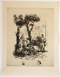 Gréco ou le secret de Tolède. Vingt-trois eaux-fortes originales gravées par Auguste Brouet.
