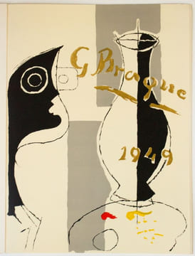 Derrière le miroir, numéro 135-136, décembre 1962 - janvier 1963 : Pierre Reverdy, Georges Braque. [Derrière le miroir] - Braque, Georges - Reverdy, ...