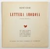 Lettera amorosa (version définitive), dit par l'auteur et enregistré à L'Isle-sur-Sorgue par Edwin Engelberts le 6 janvier 1965 [disque vinyle, poème ...