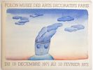 Folon, Musée des art décoratifs, du 10 décembre 1971 au 10 février 1972. Folon, Jean-Michel - Mathey, François (préf.)
