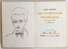 Les Aventures de Télémaque, avec un portrait de l'auteur par R. Delaunay. Aragon, Louis - Delaunay, Robert (ill.)