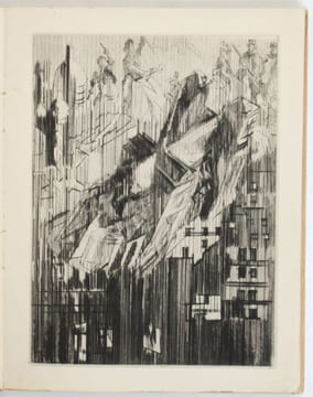 Les Mystères de Paris. Préface de Paul Eluard, pointe sèche de Jacques Villon.. Frénaud, André - Villon, Jacques (ill.)
