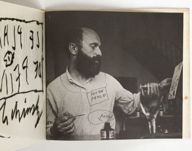 Portraet af en maler [envoi de Pierre Alechinsky à Jean-Michel Folon]