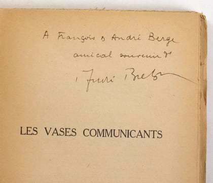 Les Vases communiquants. Breton, André