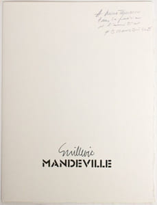 Guillevic / Mandeville [Arbres que l'hiver]