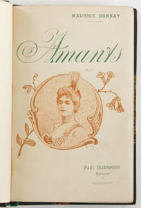 Amants, comédie en cinq actes. Ornementation de Lucien Métivet. [exemplaire de Lucien Guitry]