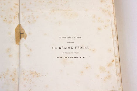 Histoire des institutions politiques de l'ancienne France. Première partie : l'empire romain, les Germains, la royauté mérovingienne. Fustel de ...