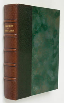 Pour Don Carlos. Avec douze gravures imprimées en couleurs d'après les aquarelles de Pierre Brissaud. Benoit, Pierre - Brissaud, Pierre (ill.)