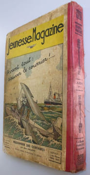 Jeunesse Magazine. Aventures - Aviation. Album n° 1 : du n° 1 (3 janvier 1937) au n° 13 (28 mars 1937).. [ENFANTINA] Collectif