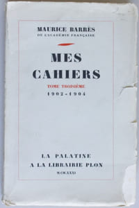 Mes cahiers. Tome III, mai 1902 - novembre 1904