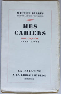 Mes cahiers. Tome V, mai 1906 - juillet 1907