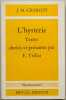 L'Hystérie. Textes choisis et présentés par E. Trillat. Charcot, Jean Martin