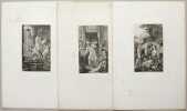 Suite de 10 gravures d'après Eisen pour Les Contes et Nouvelles en vers de La Fontaine (1762, édition dite des fermiers généraux). [Eisen, Charles] - ...
