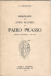 Bibliographie des livres illustrés par Pablo Picasso. Oeuvres graphiques - 1905-1945.. Matarasso, H. - [Pablo Picasso]