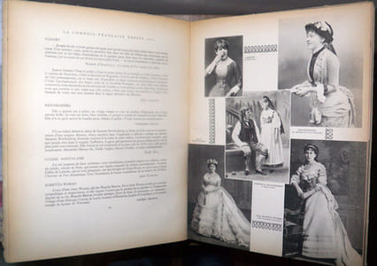 Cent ans de théâtre par la photographie. Comédiens et comédiennes d'hier.