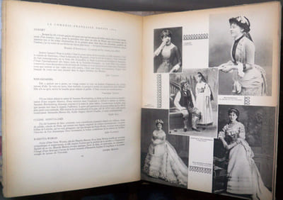 Cent ans de théâtre par la photographie. Comédiens et comédiennes d'hier.