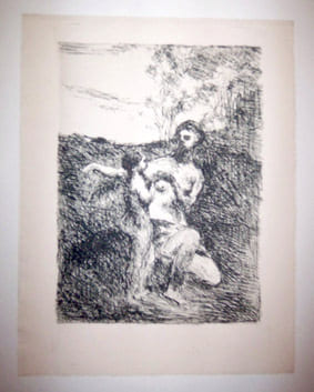 Histoire illustrée de la gravure en France.  Complet en 4 volumes de texte et 3 volumes de planches.. Courboin, François