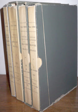 Histoire illustrée de la gravure en France.  Complet en 4 volumes de texte et 3 volumes de planches.. Courboin, François