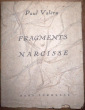 Fragments du Narcisse. Valéry, Paul ; [Mannoni, Octave (préface et commentaire)]