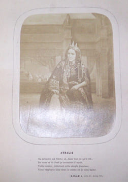 Rachel et la tragédie. Ouvrage orné de dix photographies représentant Mlle Rachel dans ses principaux rôles.. Janin, Jules ; La Blanchère, Henri de ...