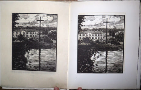 La Trappe d'Igny, retraite de J.-K. Huysmans. Bois de P.-A Bouroux.. Dumesnil, René ; Bouroux, Paul-Adrien (ill.)