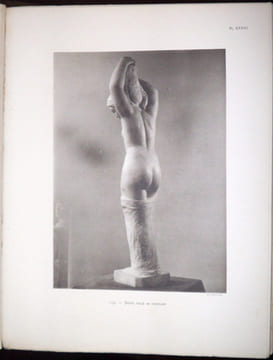 Joseph Bernard. Soixante-huit reproductions. Notice par R. Cantinelli. Catalogue de l'oeuvre sculpté.. Cantinelli, Richard ; [Joseph Bernard]