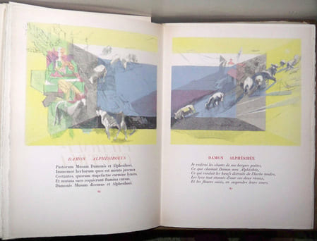 Les Bucoliques de Virgile. Lithographies originales en couleurs de Jacques Villon.. Virgile ; Valéry, Paul (préf. & trad.) ; Roudinesco, Alexandre ...