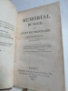 Mémorial du sage ou petit dictionnaire philosophique publié par C***. Cousin, Charles Yves [1769-1840]