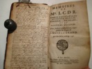 Mémoires de Mr. L.C.D.R. Contenant ce qui s’est passé de plus particulier sous le ministère du Cardinal de Richelieu, et du Cardinal Mazarin. Avec ...