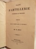 Traité d'artillerie. . Piobert , Guillaume 