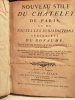 Nouveau stile du Châtelet de Paris, et de toutes les juridictions ordinaires du Royaume., tant en matière civile, criminelle, que de police. Avec un ...