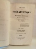 Traité thérapeutique et de matière médicale. . Trousseau, Arman / Pidoux, Hermann
