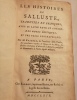 Les histoires de Salluste, traduites en françois ; avec le latin revu et corrigé. Des notes critiques et une table géographique. Par M. Beauzée.
. ...