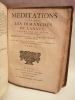 Méditations sur les principales veritez chrétiennes, et ecclésiastiques, pour tous les dimanches, festes et autres jours de l’année. Avec cinquante ...