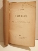 Grammaire de la langue tongouse, Maisonneuve et Cie, Paris, sans date  [1873]. . Adam, Lucien