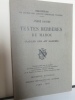 Textes berbères du Maroc (parlers des Aït Sadden),
. Basset, André