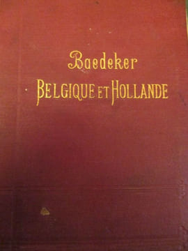 guide baedeker belgique et hollande y compris le luxembourg manuel du voyageur. undefined