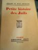 petite histoire des juifs. tharaud ( jérome et jean )