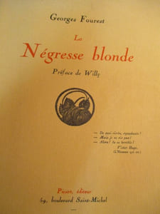 la négresse blonde