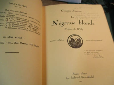 la négresse blonde
