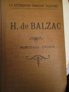 honoré de balzac - morceaux choisis avec une introduction et des notes