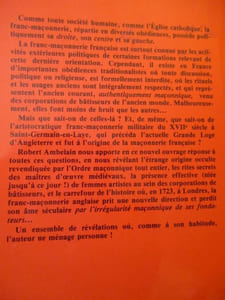 la franc-maçonnerie oubliée 1352-1688-1720