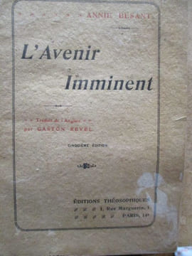 l'avenir imminent. besant ( annie )